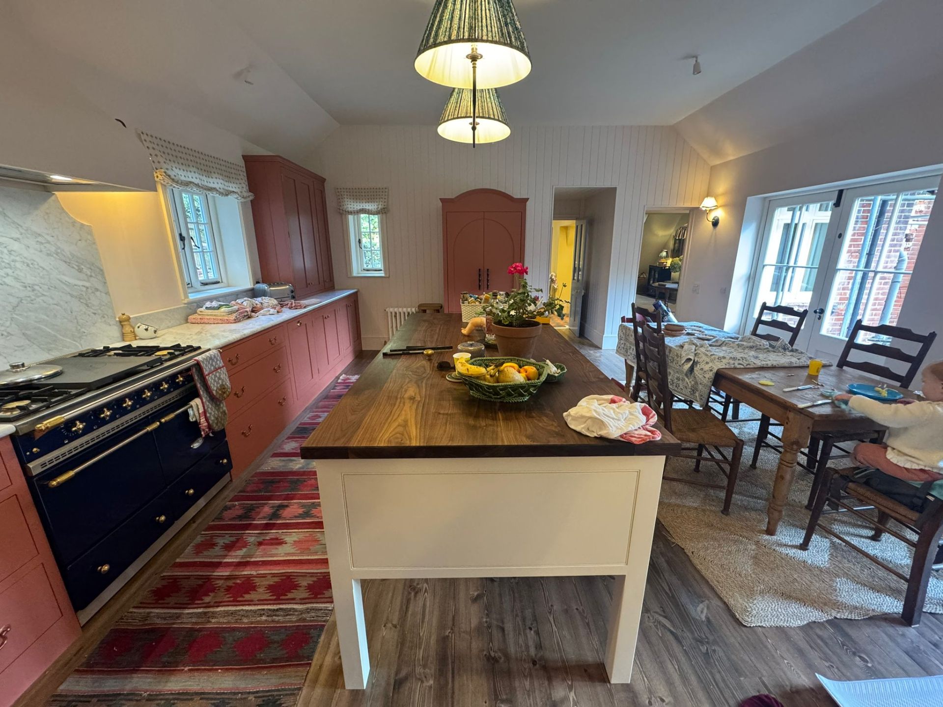 Restored Victorian interior with heritage detailing